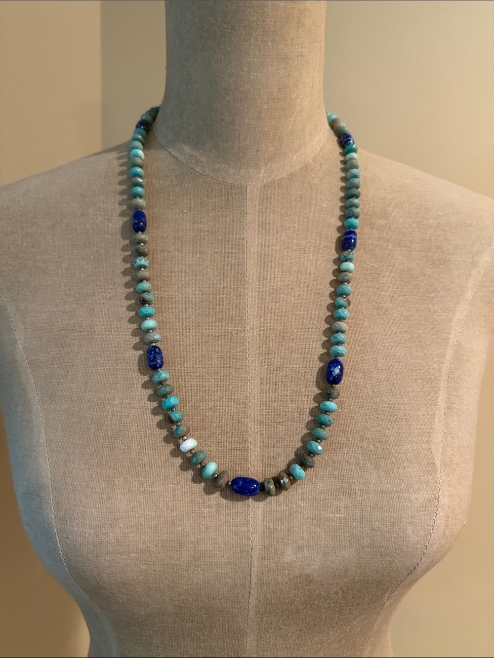 Sodalite Beaded Necklace